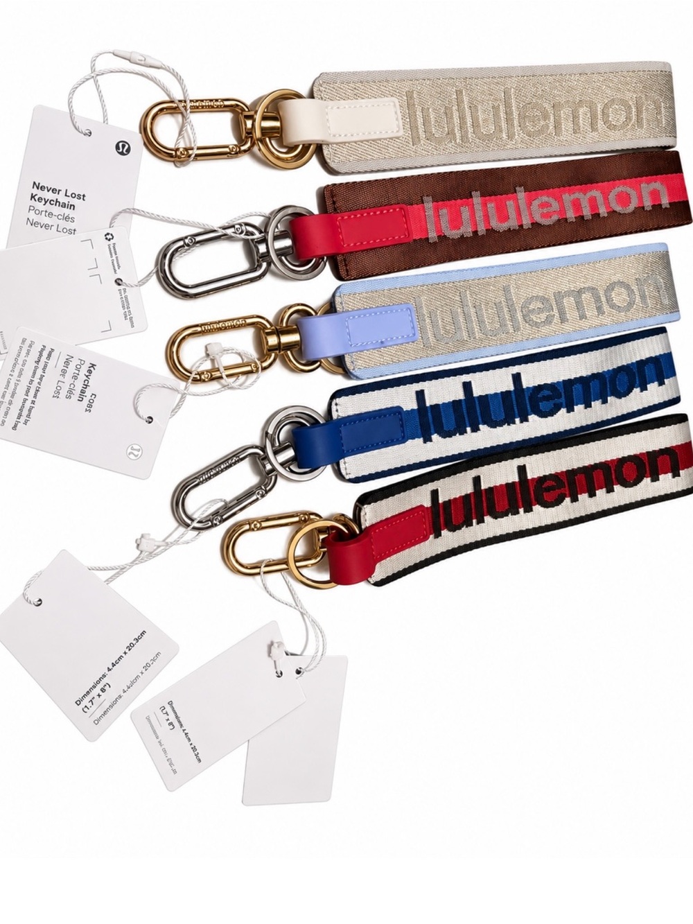 Lululemon Never Lost Keychain – New With Tags – Choose Your Color